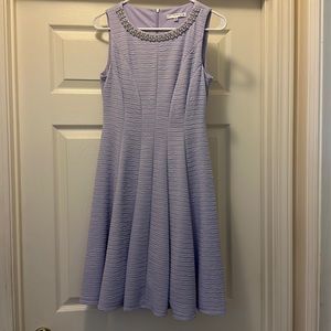 Lavender Knee Length Dress